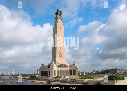 The Portsmouth Naval Memorial on Southsea Common, Portsmouth, Hampshire UK Stock Photo