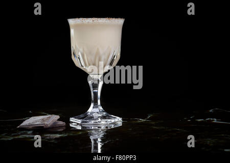 alexander on the table with cocholate Stock Photo