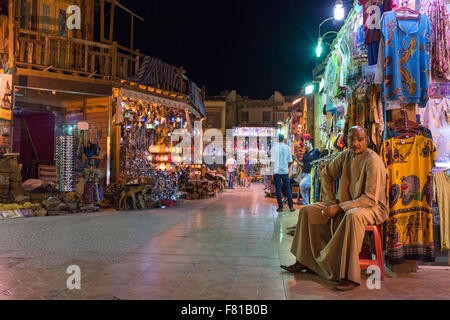 Old Sharm shops, Sharm El-Sheikh, Egypt Stock Photo