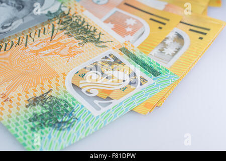 Hundred Dollar Australian Banknote Stock Photo
