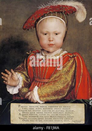 Hans Holbein the Younger - Edward VI as a Child Stock Photo