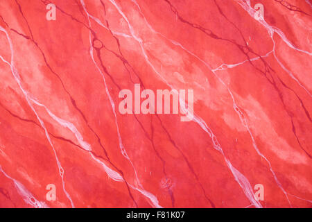 A background from red marble Stock Photo