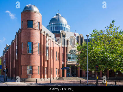 Main entrance of the Combined Court Centre building Hull Lowgate Kingston-upon-Hull Yorkshire England UK GB EU Europe Stock Photo