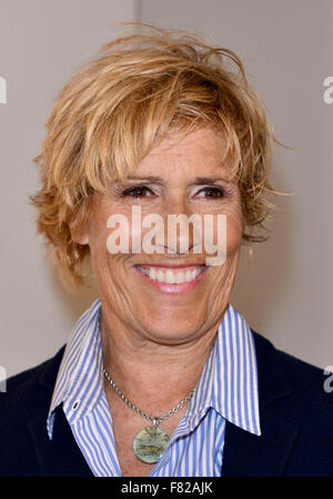 Endurance swimmer Diana Nyad book signing for 'Find A Way' at Miami Dade College Wolfson Auditorium  Featuring: Diana Nyad Where: Miami, Florida, United States When: 03 Nov 2015 Stock Photo