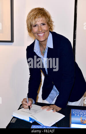 Endurance swimmer Diana Nyad book signing for 'Find A Way' at Miami Dade College Wolfson Auditorium  Featuring: Diana Nyad Where: Miami, Florida, United States When: 03 Nov 2015 Stock Photo