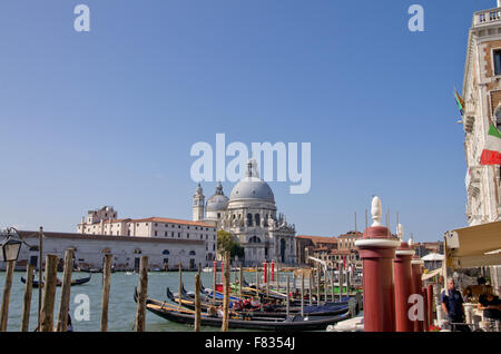 Santa Maria Della Salute viewed across the Grand Canal Stock Photo