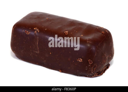 Fresh Chocolate candy. Isolated over white background Stock Photo