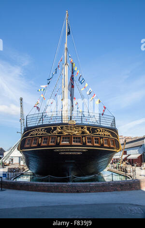 Brunel's historic SS Great Britain, Bristol, UK Stock Photo
