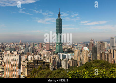 Taipei Skyline Stock Photo