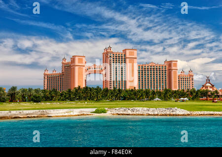 Nassau, hotel Atlantis on Paradise island Stock Photo