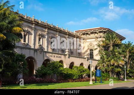 Casa de Balboa San Diego History Center Stock Photo - Alamy