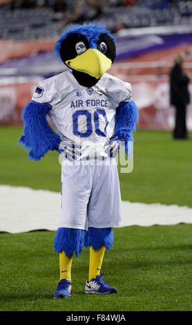 US Air Force Academy Falcons football head coach, Troy Calhoun, leads ...