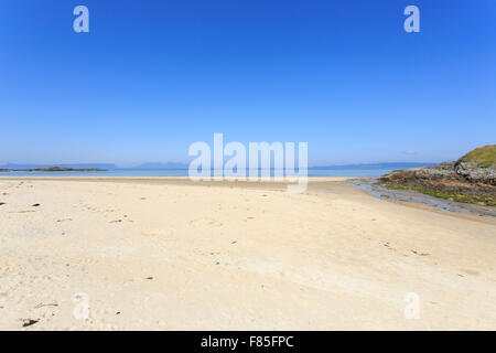 Camusdarach Beach, Scotland Stock Photo