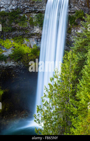 Waterfall, Brandywine Falls, Brandywine Falls Provincial Park, Whistler, British Columbia, Canada Stock Photo