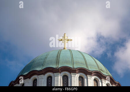 Saint Sava church, Belgrade Stock Photo