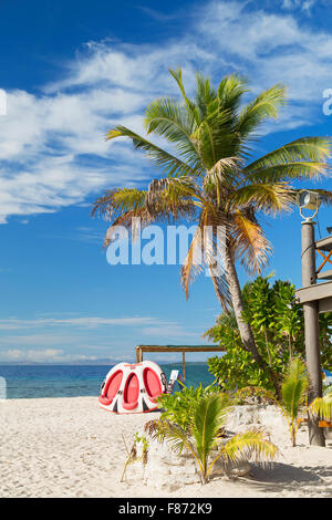Beachcomber Island Resort, Beachcomber Island, Mamanuca Islands, Fiji Stock Photo
