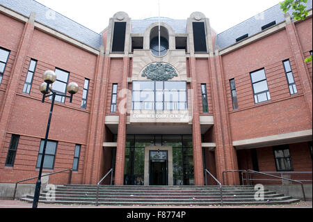 Hull Crown Court, in Lowgate, Hull, East Yorkshire, UK. Stock Photo