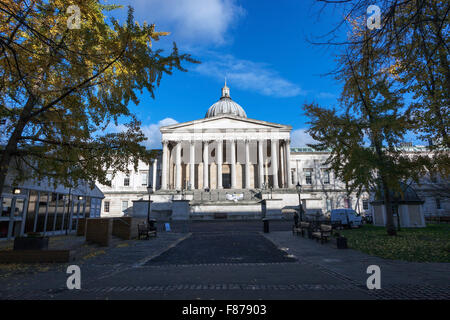 Wilkins Building (main campus) of University College London on Gower Street, Bloomsbury, London, UK Stock Photo