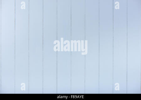 Texture of wall made from wooden panels painted blue Stock Photo