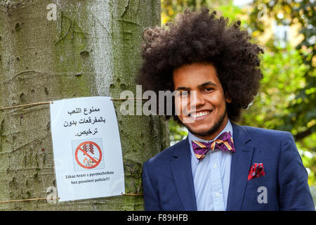 Dominik Feri, young politician, member of the TOP 09 party Stock Photo - Alamy