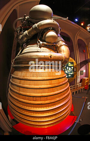 An F-1 Rocket Engine on display at he Museum of Space History in ...