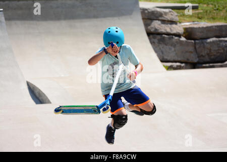Extreme sport, youth activity Stock Photo