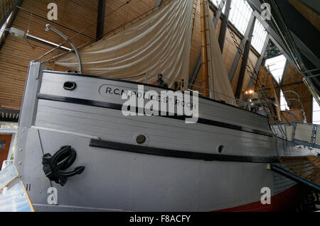 RCMP St. Roch schooner, Vancouver Maritime Museum, Hadden Park, Vancouver, BC, Canada Stock Photo