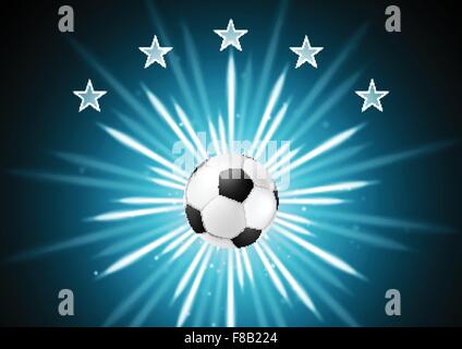 Abstract soccer background ( vector illustration Stock Vector Image ...