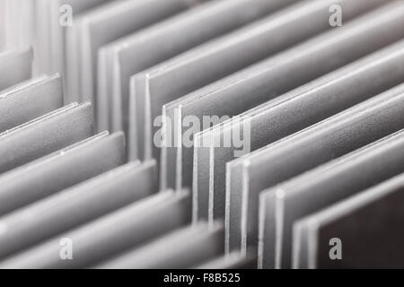 the abstract background close-up of a radiator cooling Stock Photo