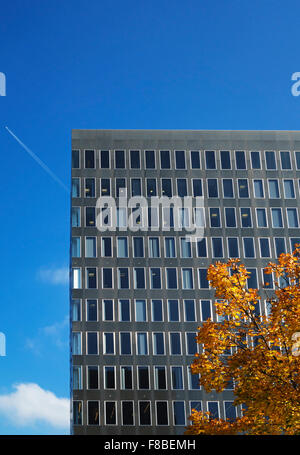 Euston Square, London, UK. The Podium (1 Eversholt Street), a block of serviced offices in central London run by Regus UK Stock Photo