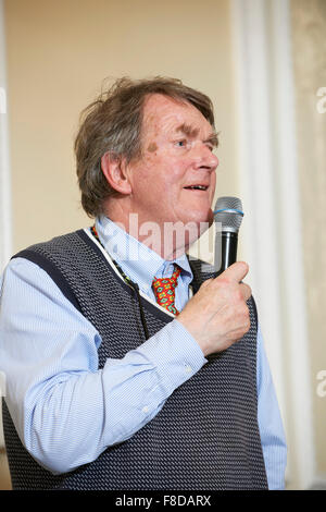Jeremy Lewis at the Oldie Literary Lunch 08-12-15 Stock Photo