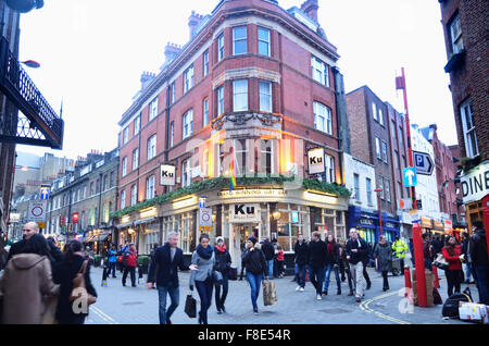 Ku Bar, Gay bar in London Soho.  London, United Kingdom Stock Photo