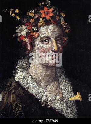 Giuseppe Arcimboldo - Flora Stock Photo