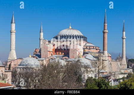 Hagia Sophia (Aya Sofya), Istanbul, Turkey Stock Photo