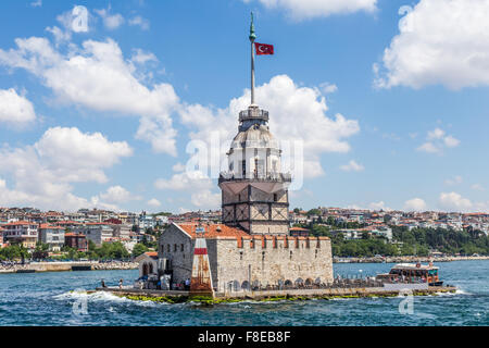 Maiden's Tower (Kiz Kulesi), Istanbul, Turkey Stock Photo