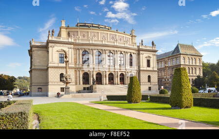 Rudolfinum Concert Hall, Prague, Czech Republic Stock Photo