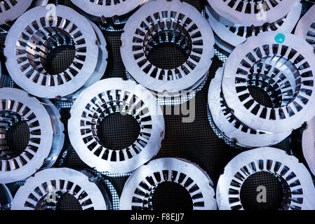 electric motor coppers Stock Photo