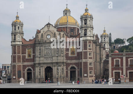 Mexico. Mexico city. Our Lady of Guadalupe, old basilica Stock Photo