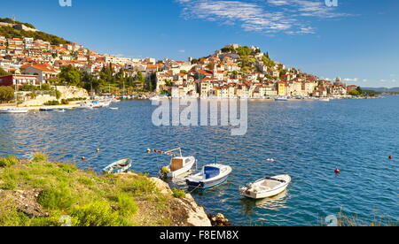 Sibenik Old Town, Croatia, Europe Stock Photo