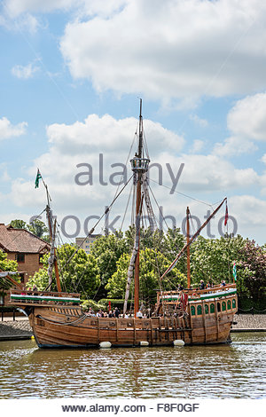 The Matthew replica of the ship used by John Cabot to sail to ...