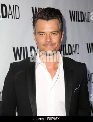 Celebrities attend the WildAid Los Angeles fundraiser 'An Evening in Africa' at Montage Beverly Hills - Arrivals  Featuring: Josh Duhamel Where: Los Angeles, California, United States When: 07 Nov 2015 Stock Photo