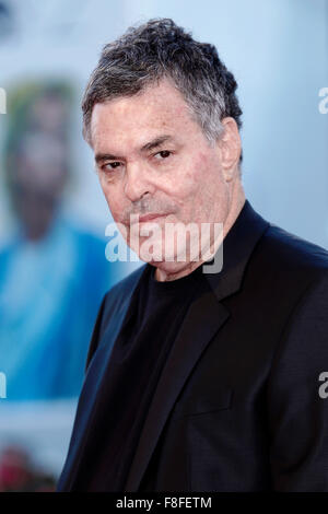 VENICE, ITALY - SEPTEMBER 7: Amos Gitai attends the premiere of 'Rabin, The Last Day' during the 72nd Venice Film Festival Stock Photo