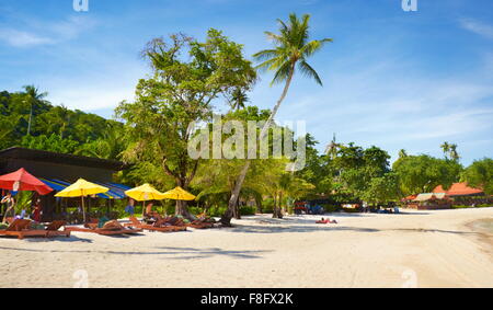 Thailand - Phi Phi Island, Phang Nga Bay, seashore scenery Stock Photo