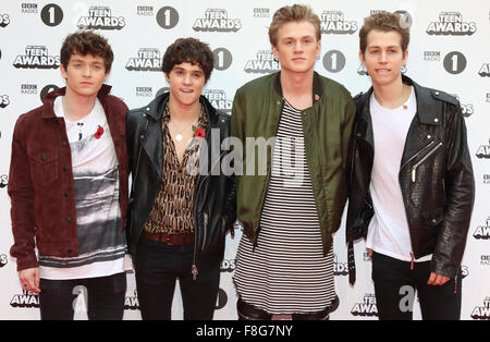 BBC Radio 1's Teen Awards at SSE Wembley Arena, London  Featuring: The Vamps Where: London, United Kingdom When: 08 Nov 2015 Stock Photo