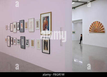 Inside the Museum of Modern Art (MUMOK), Museumsquartier, Vienna, Austria. Stock Photo