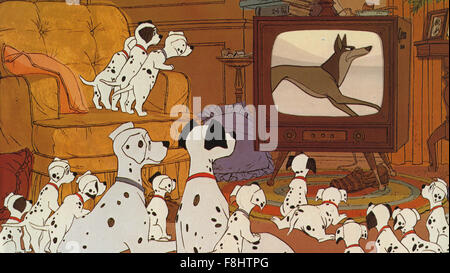 One Hundred and One Dalmatians (101) - Walt Disney Productions - 1961 -  DirectorsClyde Geronimi Wolfgang Reitherman Hamilton Luske Stock Photo