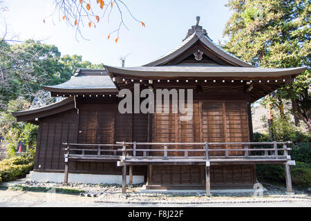 Shoin Jinja, Setagaya-Ku,Tokyo,Japan Stock Photo