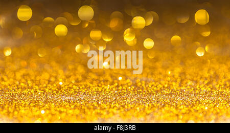 Twinkly Lights and Stars Christmas Background Stock Photo