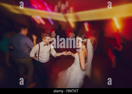 wedding first dance Stock Photo