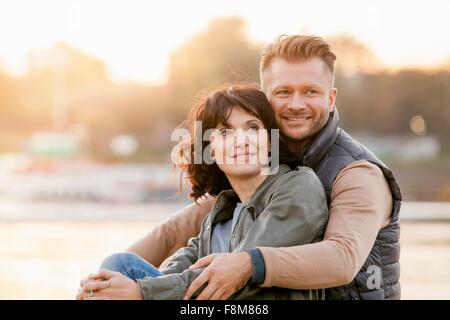 Mid adult couple, portrait Stock Photo